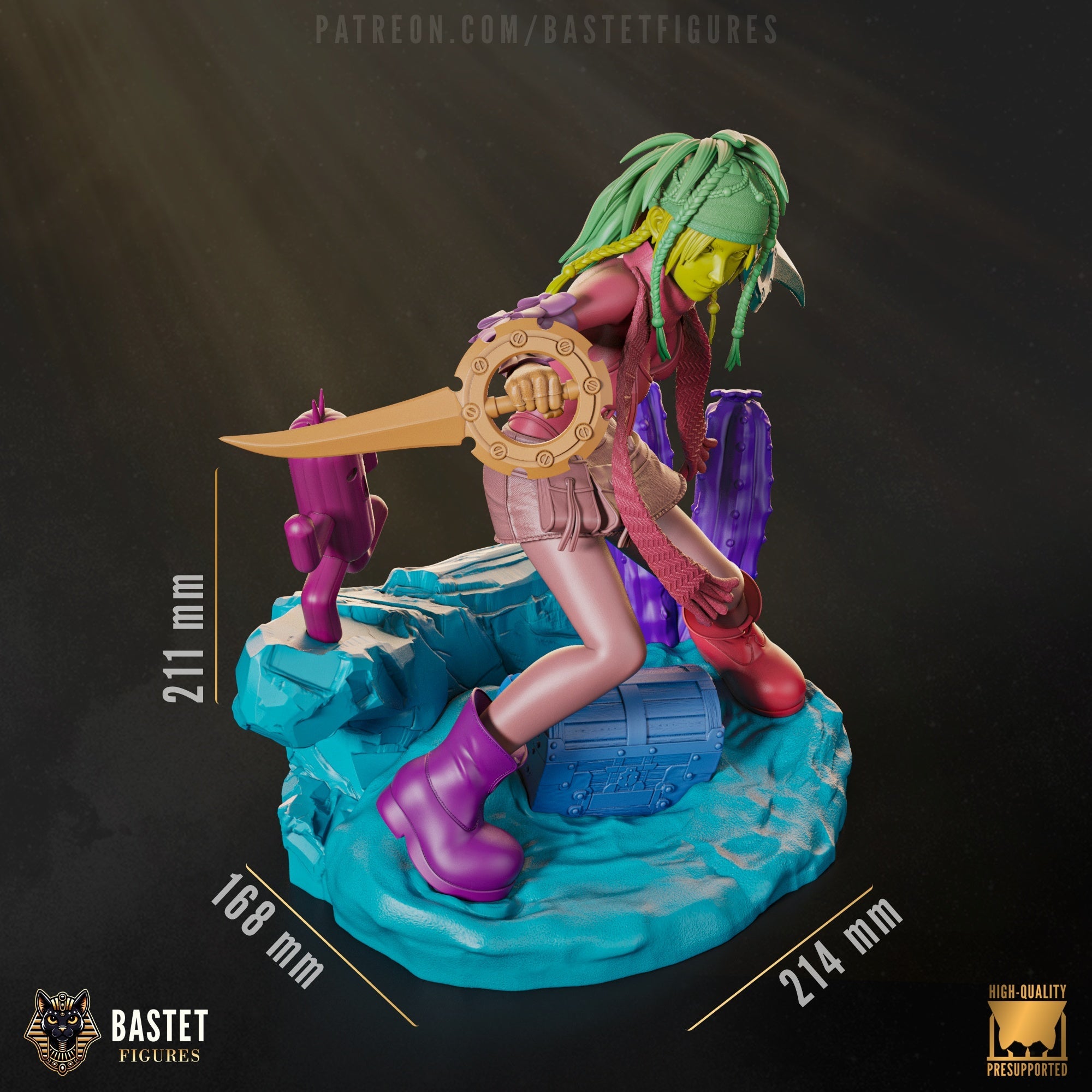 Rikku - Final Fantasy X - 1:8 Scale Figure & Bust