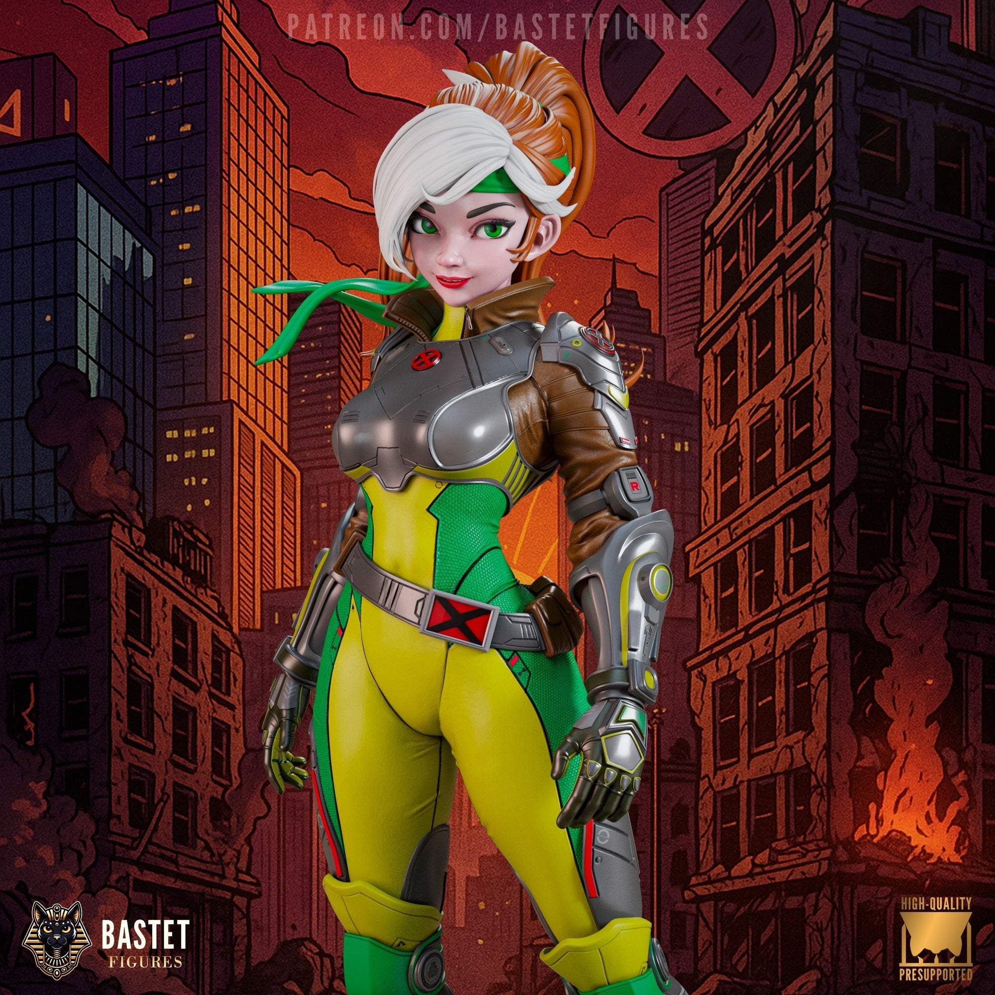 Rogue - Marvel Comics / X-Men - 1:10 Scale Figure & Bust