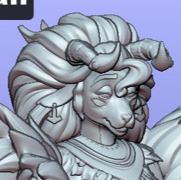 Rhok Zan - Lovecraftian Pin-Up