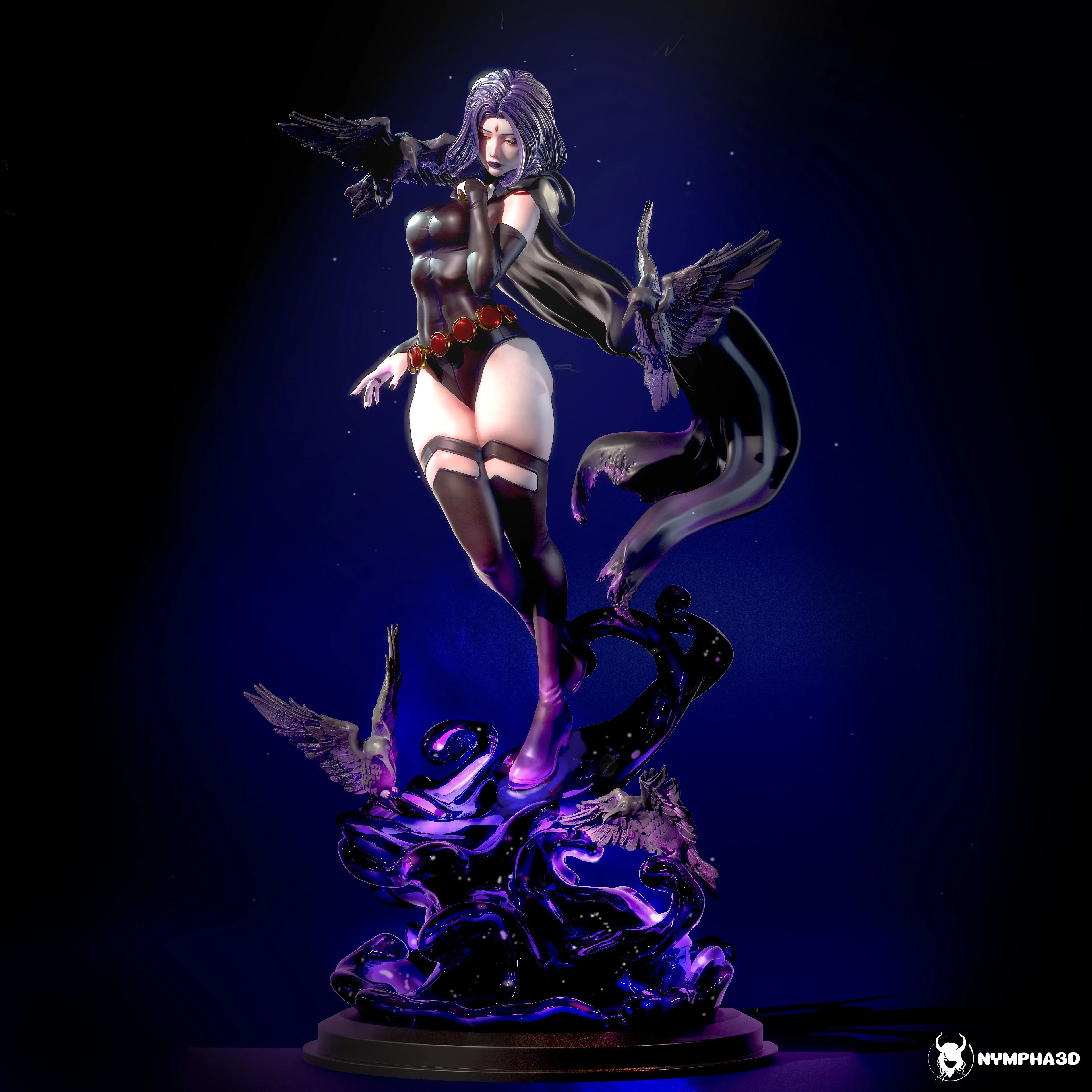 Raven - Teen Titans - DC Comics (SFW/NSFW 18+ Only) - 1:6 Scale Figure