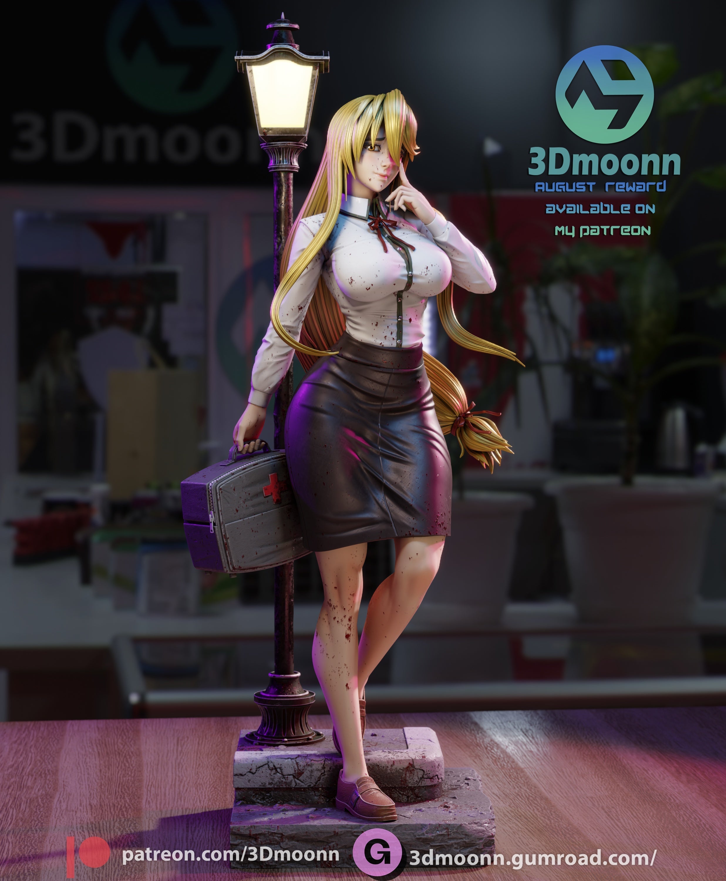 Shizuka Marikawa - Highschool of the Dead - (SFW/NSFW 18+) 1:6 Scale
