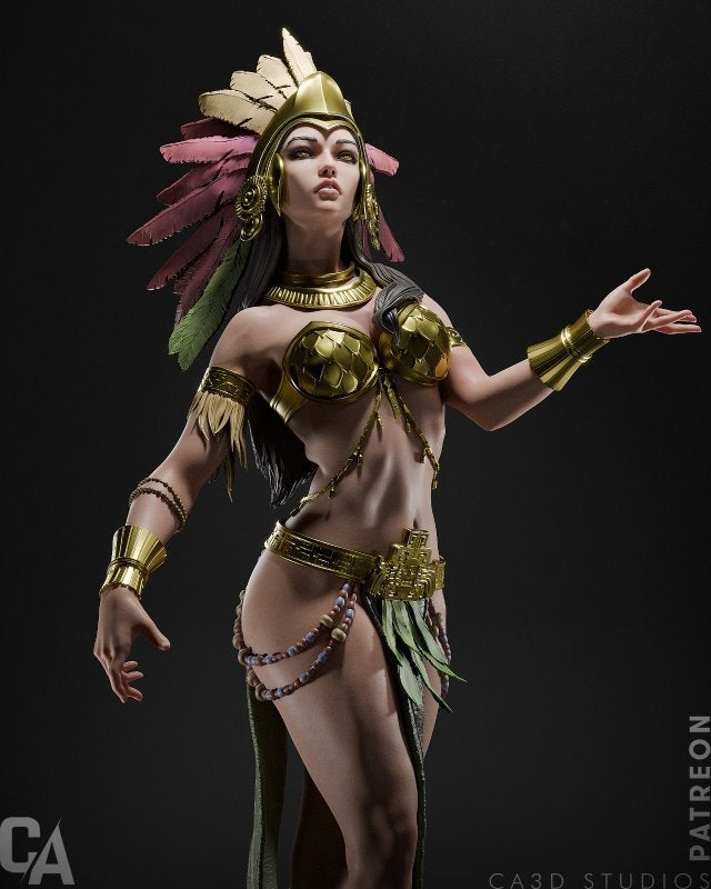 Xochiquetzal - Aztec Goddess - 1:6 Scale Figures