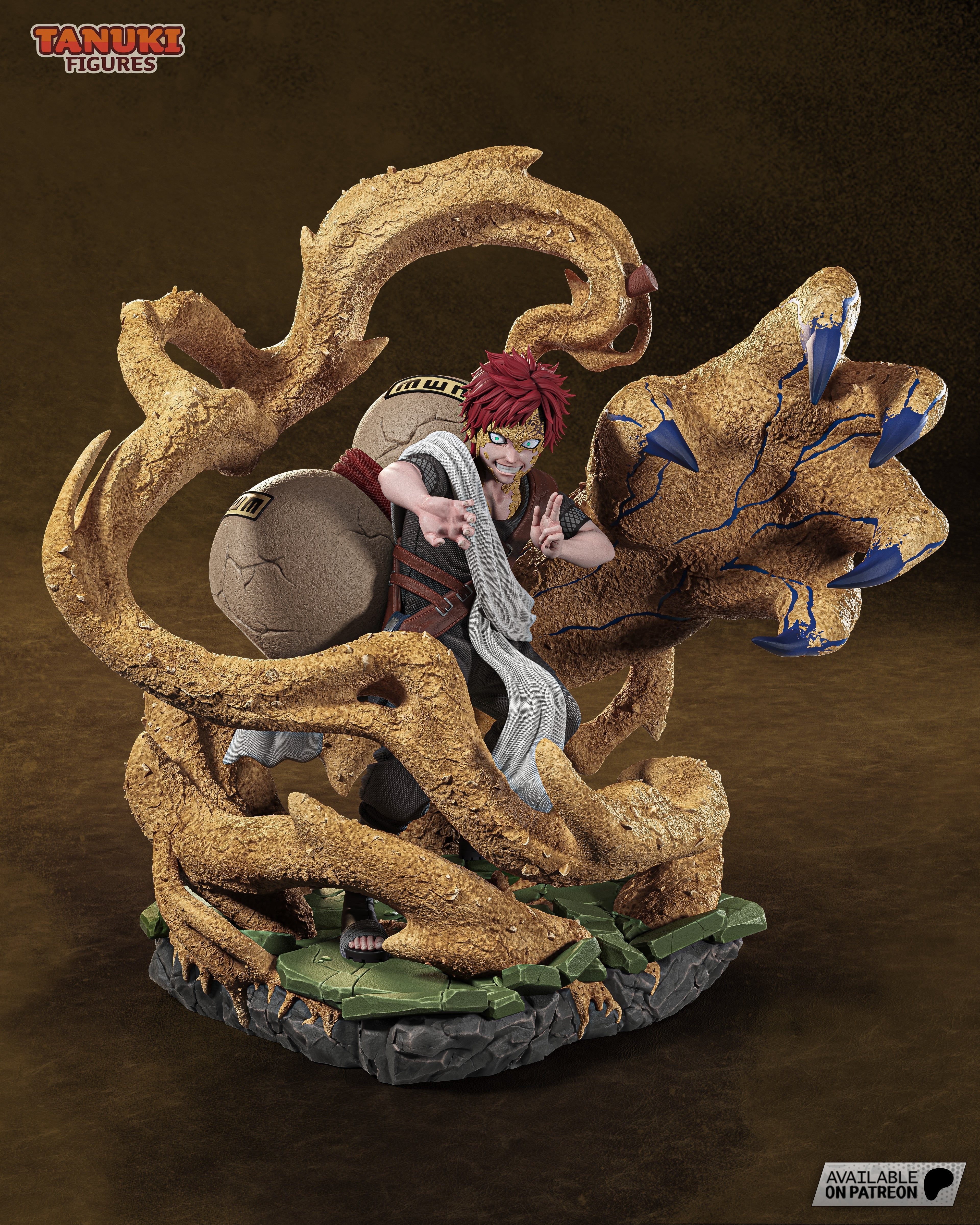 Gaara - Naruto - 1:6 Scale, Bust