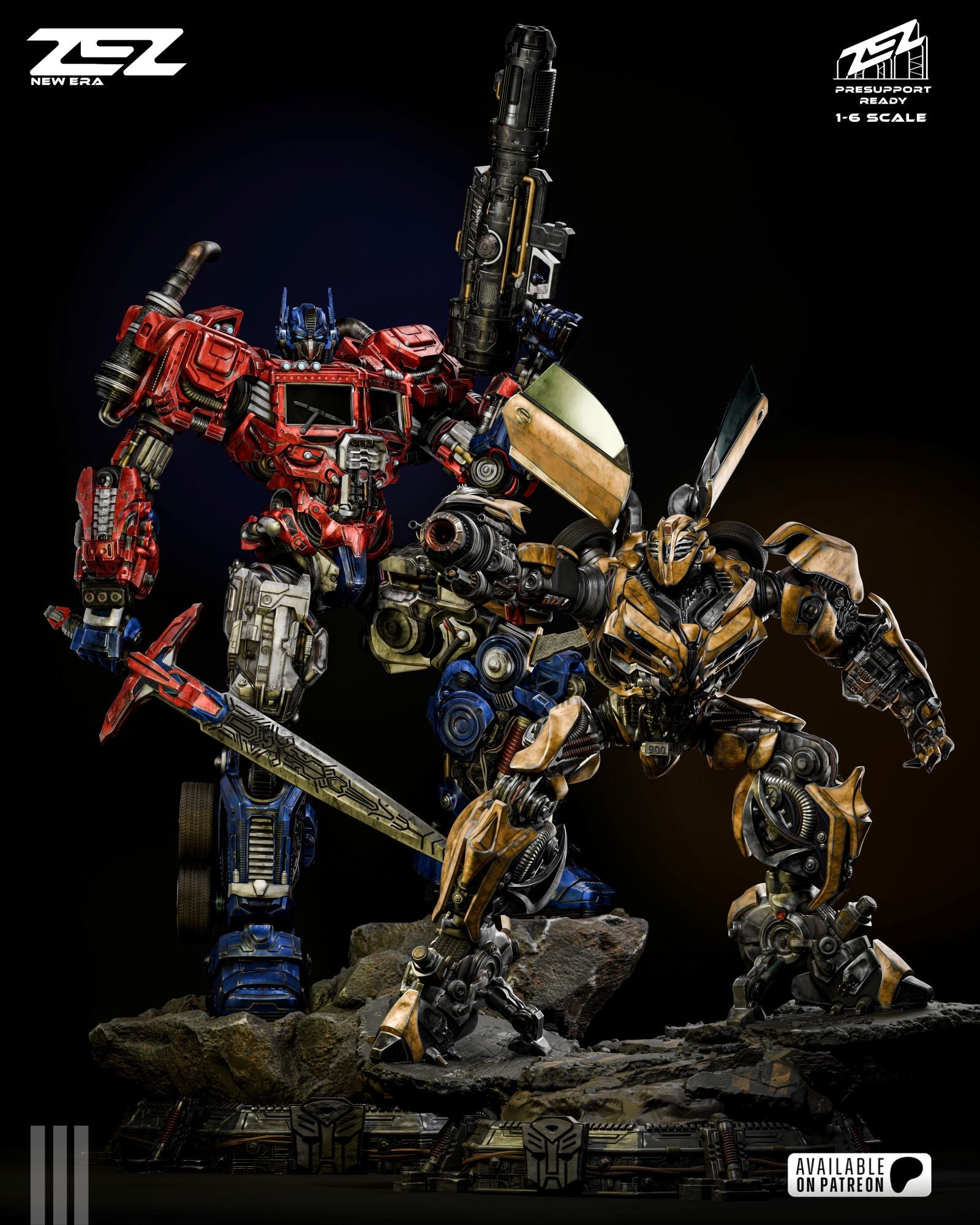 Bumblebee - Transformers - 1:18 Scale Figure