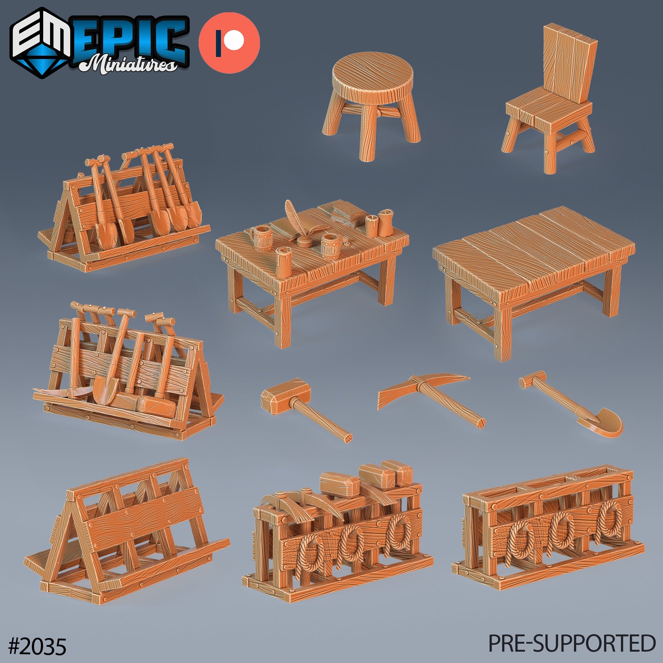 Dwarf Mine - Scatter - Tools