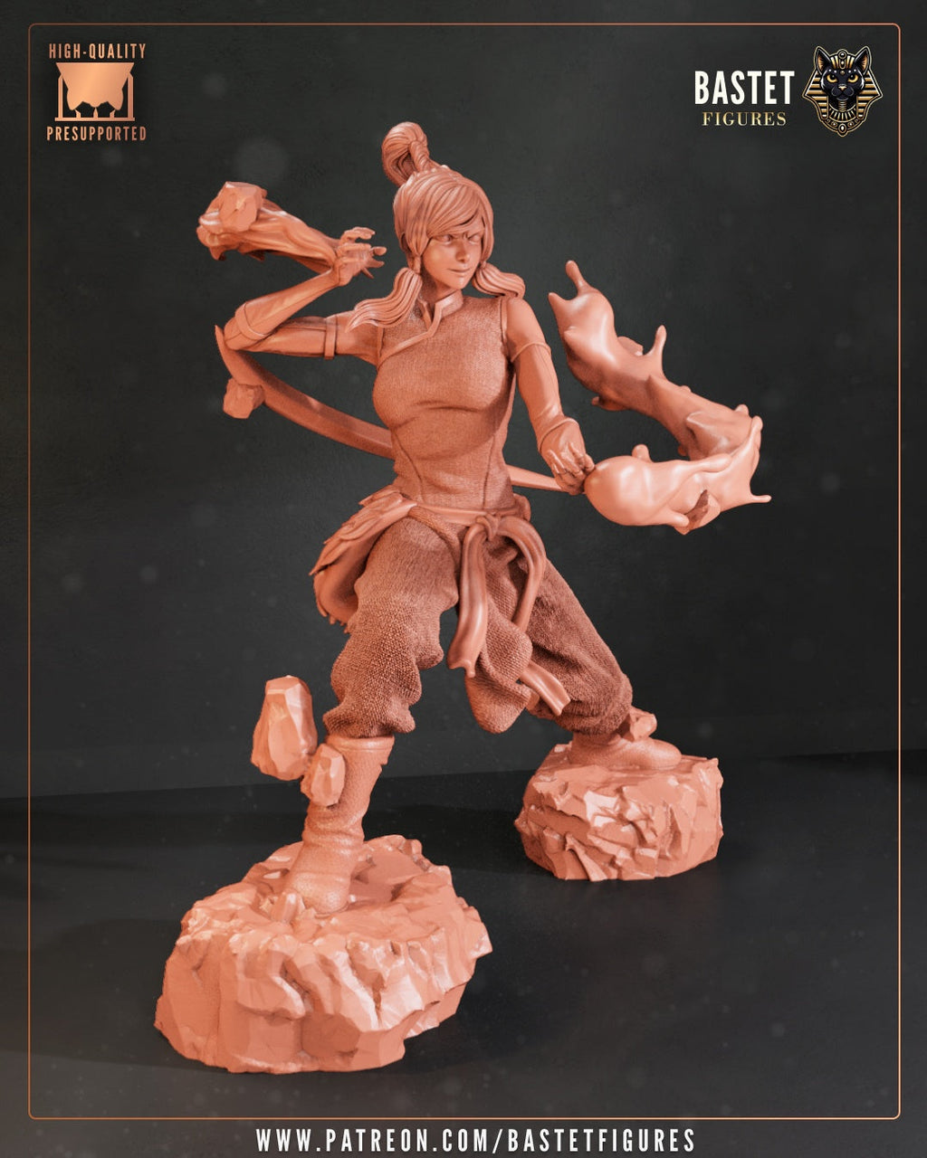 Korra - Avatar - The Last Airbender - 1:8 Scale Figure & Bust