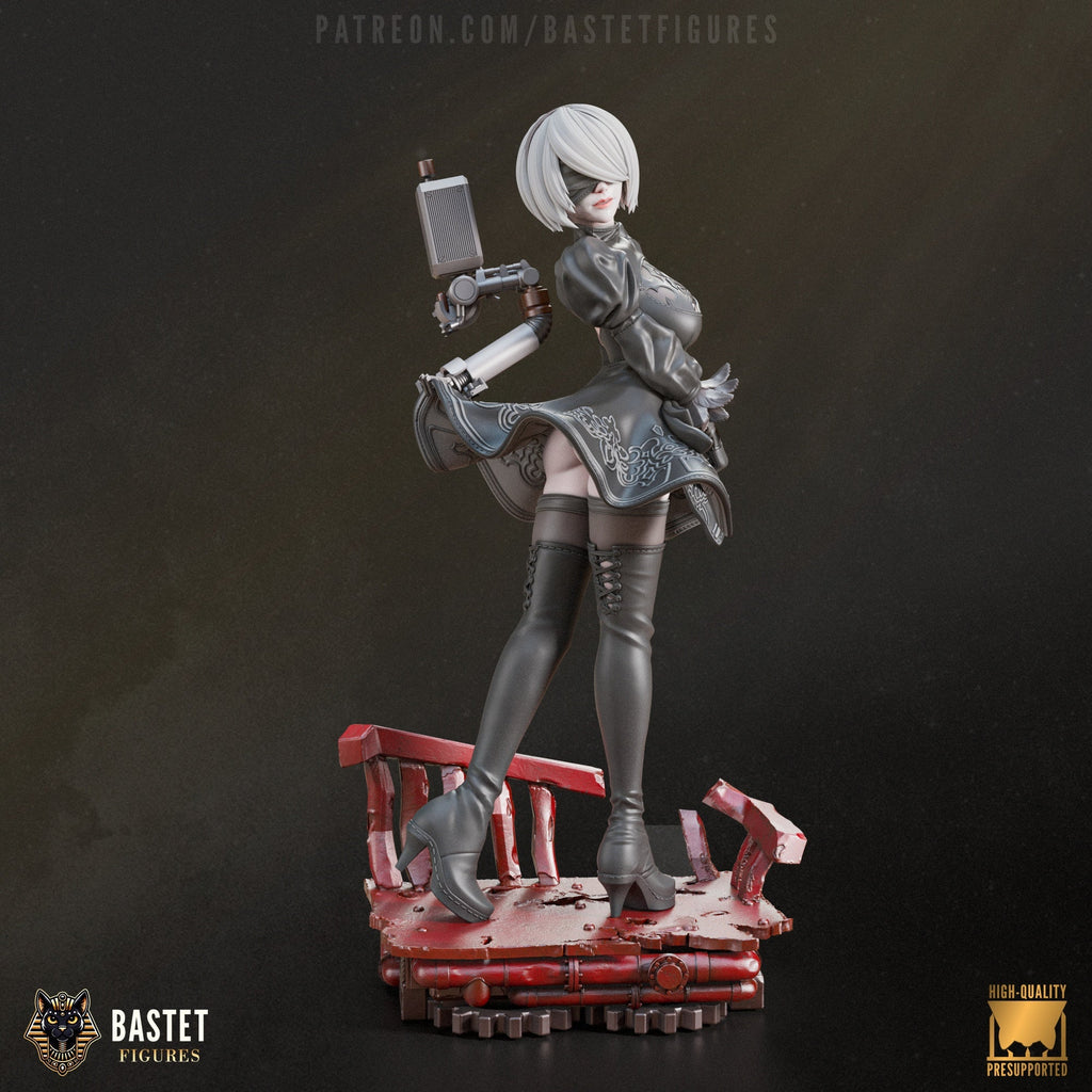 YoRHa No.2 Type B - Nier Automata - 1:8 Scale Figure & Bust