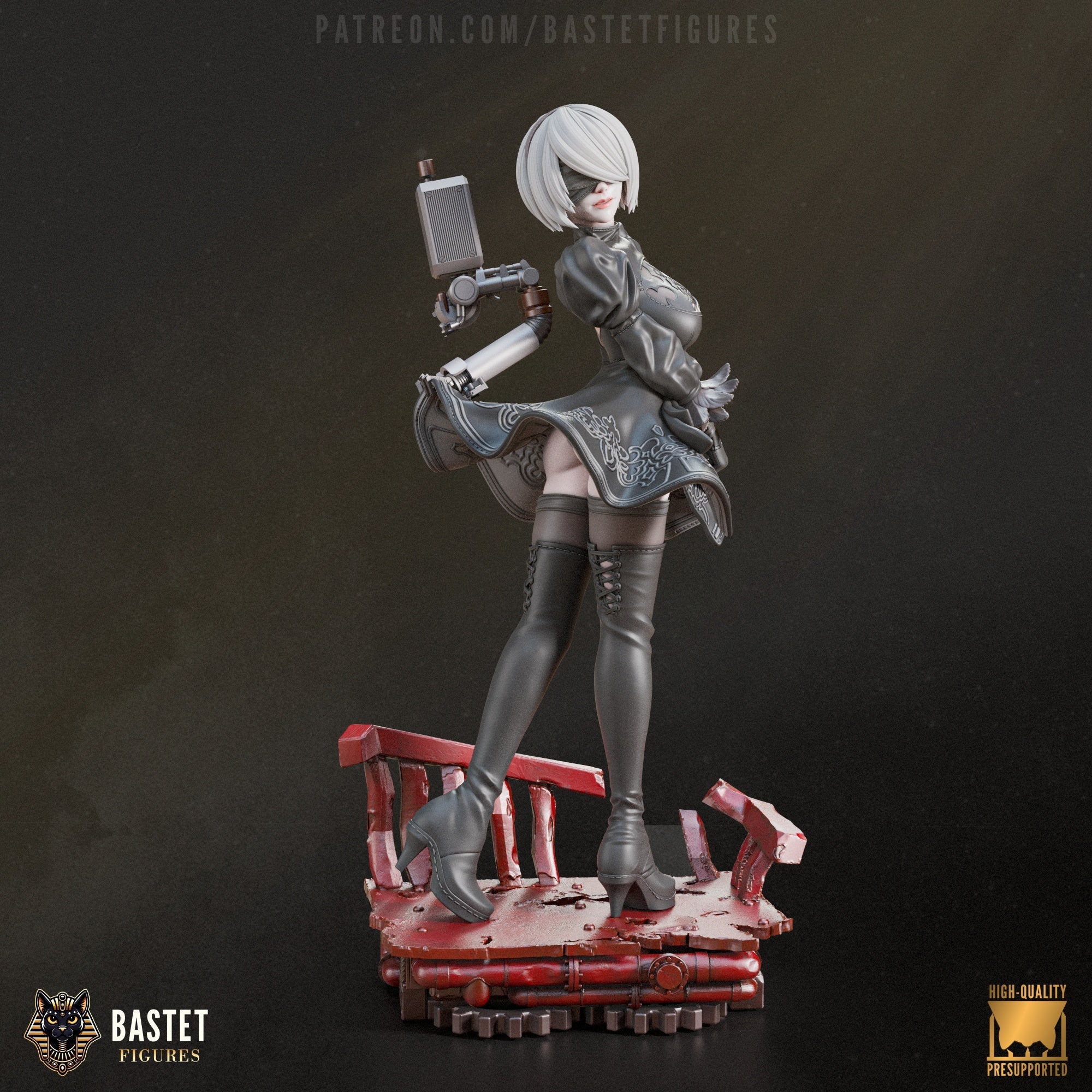 YoRHa No.2 Type B - Nier Automata - 1:8 Scale Figure & Bust