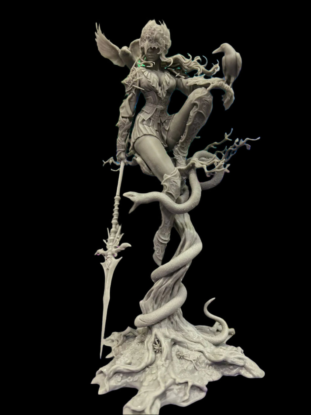 Lenora, Queen of Crows - CA3D Original Art - 1:6 Scale Figure