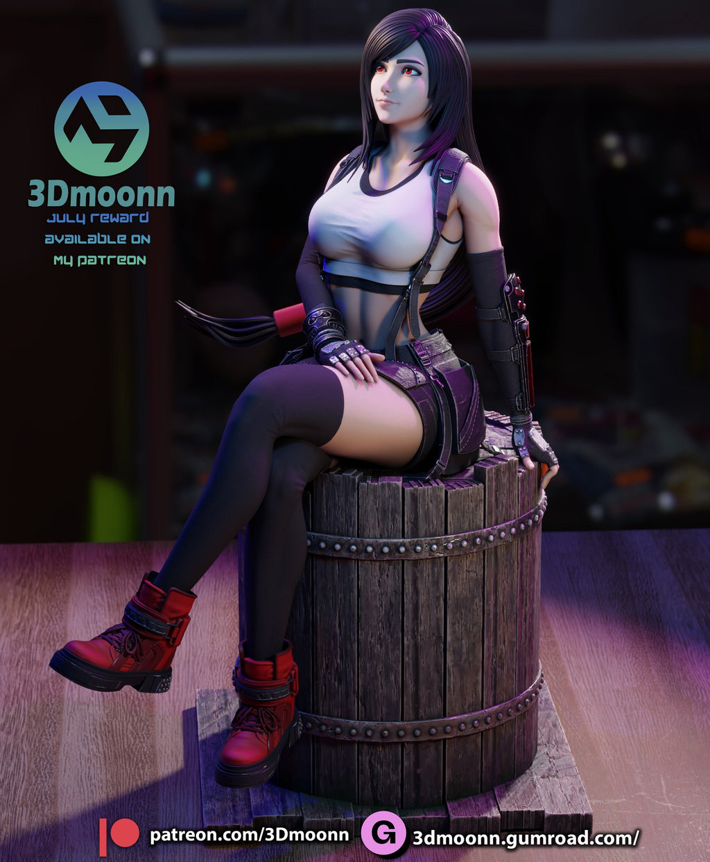 Tifa Lockhart - Final Fantasy VII (SFW/NSFW 18+) - 1:6 Scale