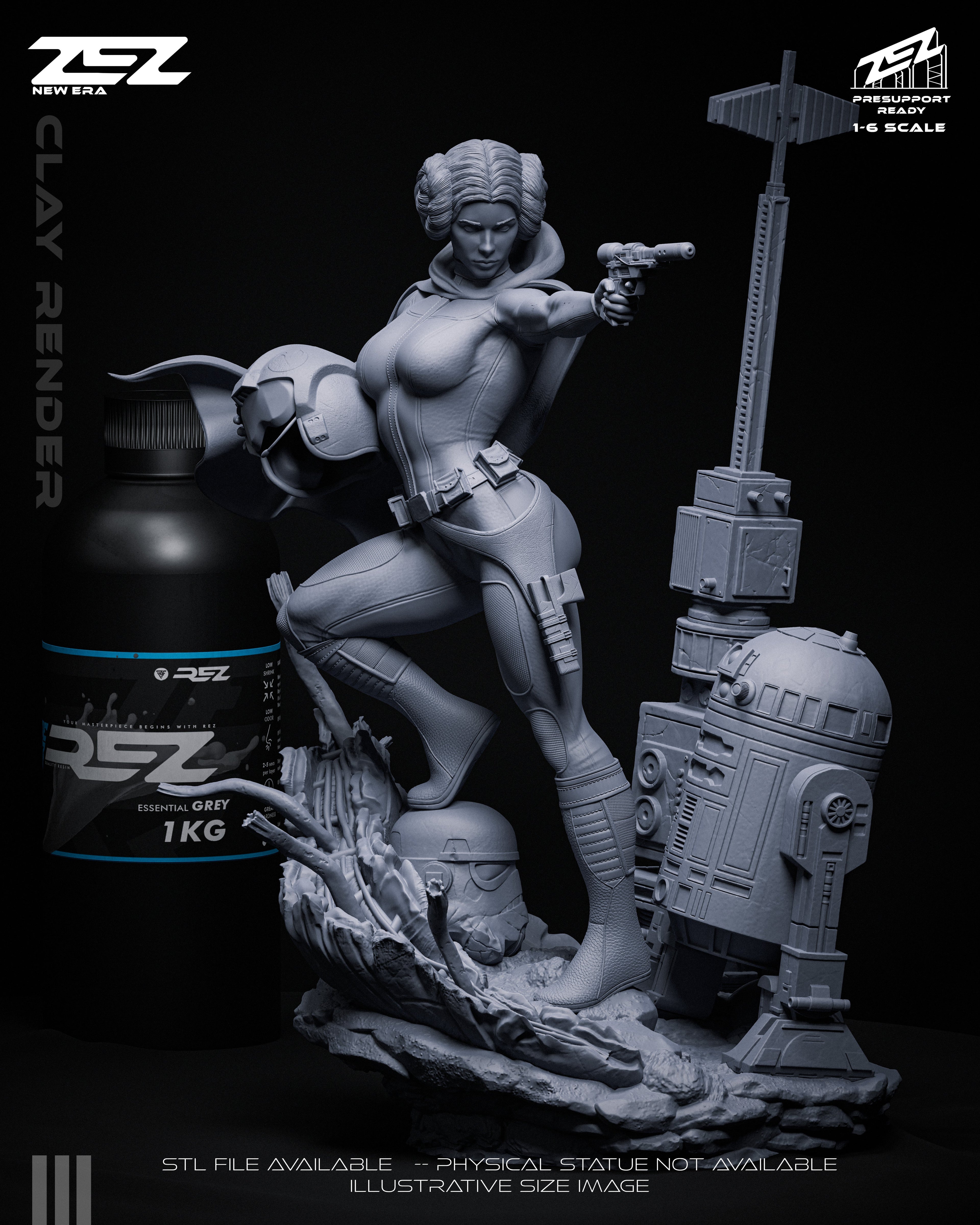 Princess Leia - SW - 1:6 Scale & Bust