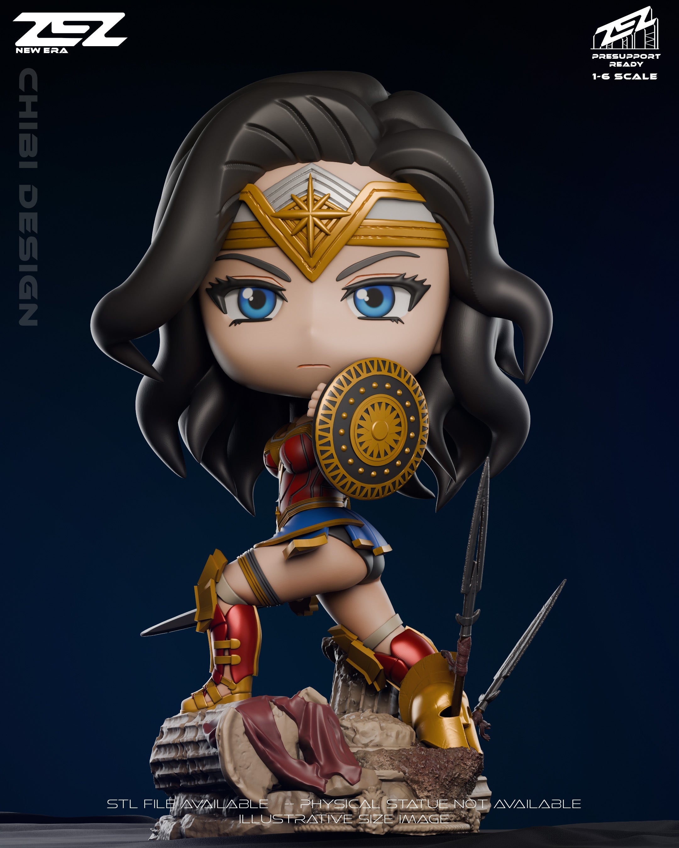 Chibi Wonder Woman - DC Comics