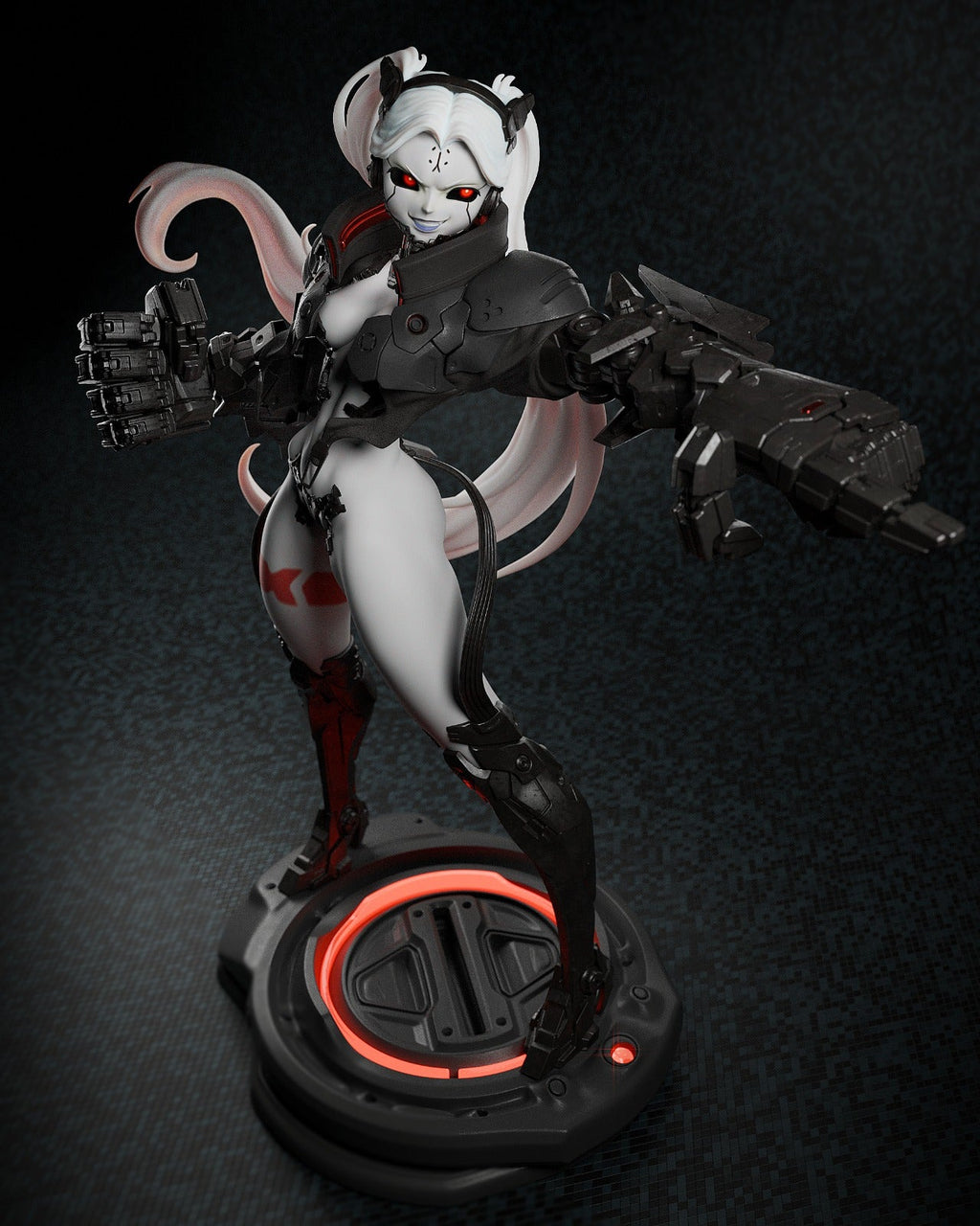 Rebecca Smasher - Cyberpunk: Edgerunners (SFW/NSFW 18+Only) - 1:6, 1:9 Scale Figures & Bust