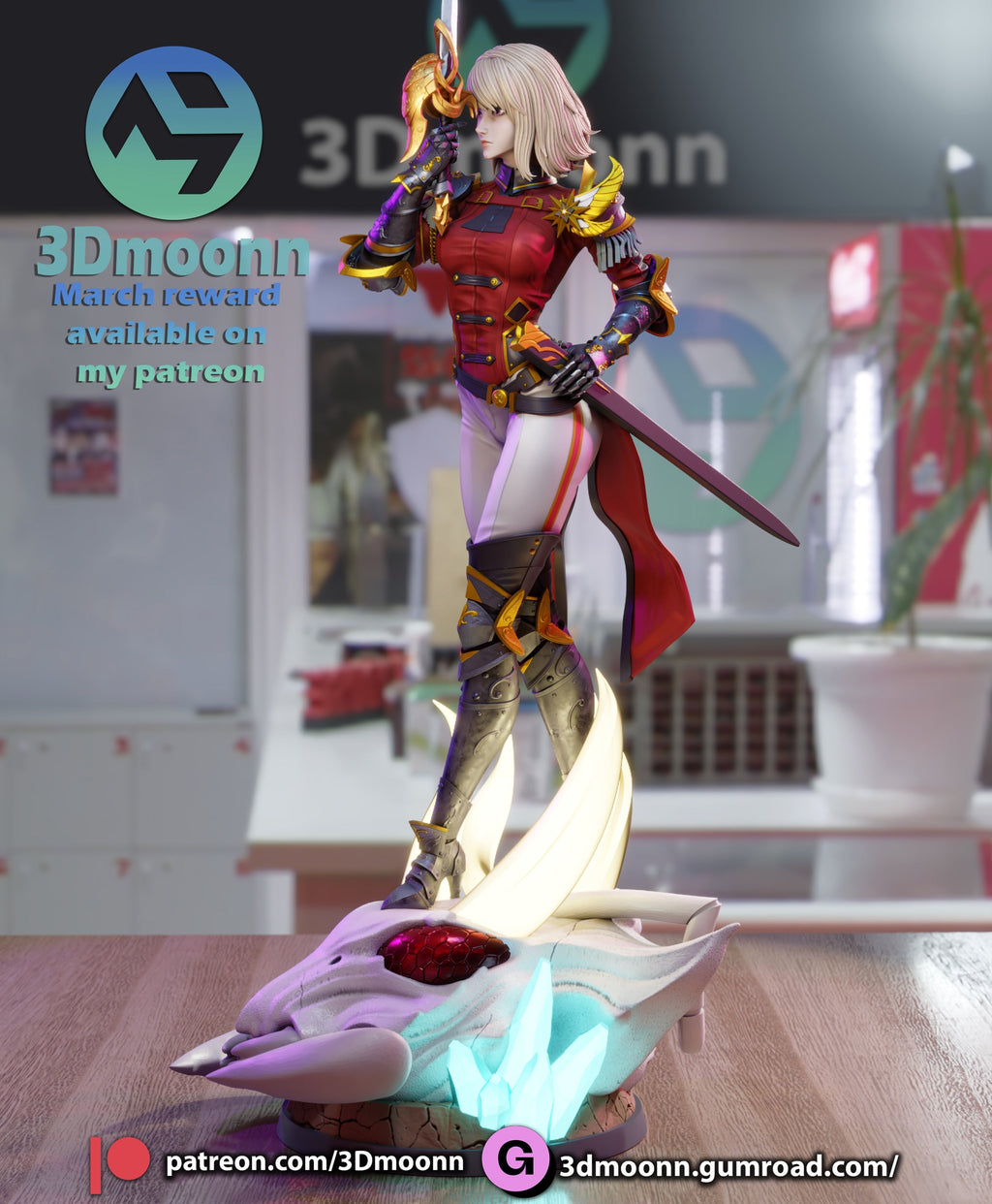Cha Hae-In - Solo Leveling  (SFW/NSFW 18+) - 1:6 Scale