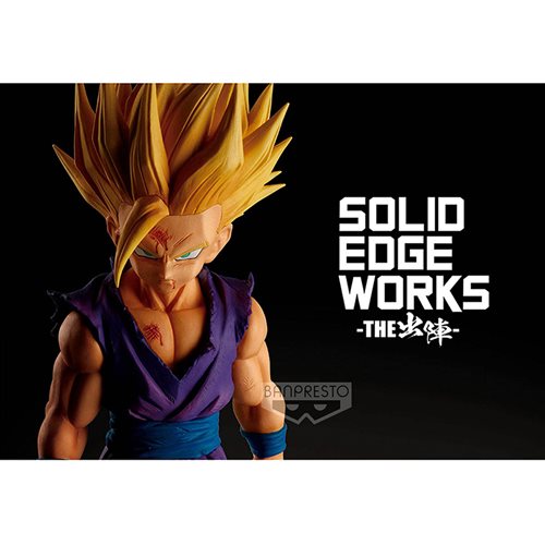 Dragon Ball Z Super Saiyan 2 Gohan Ver. A Solid Edge Statue