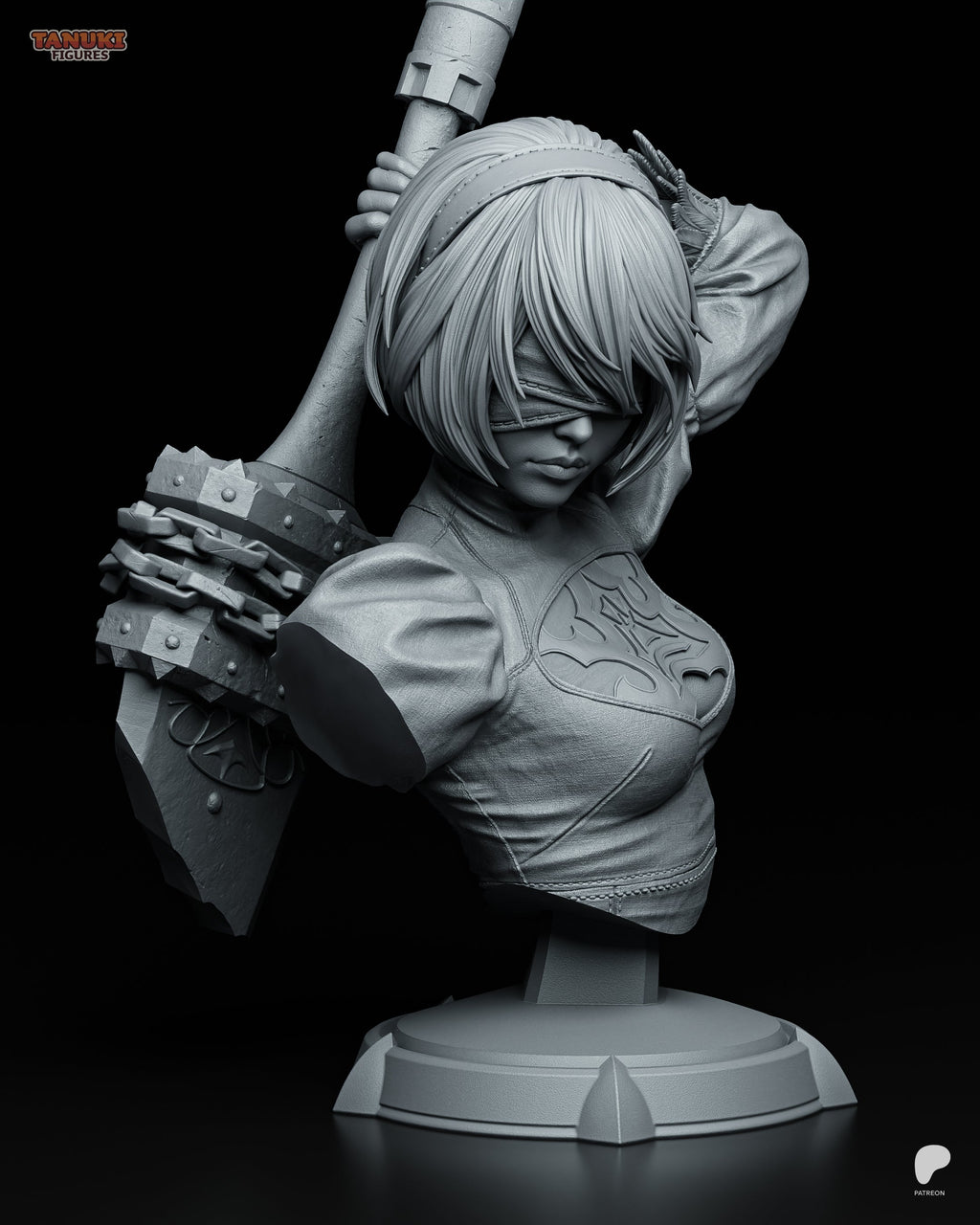 YoRHa No.2 Type B - Nier Automata - 1:6 Scale, Bust