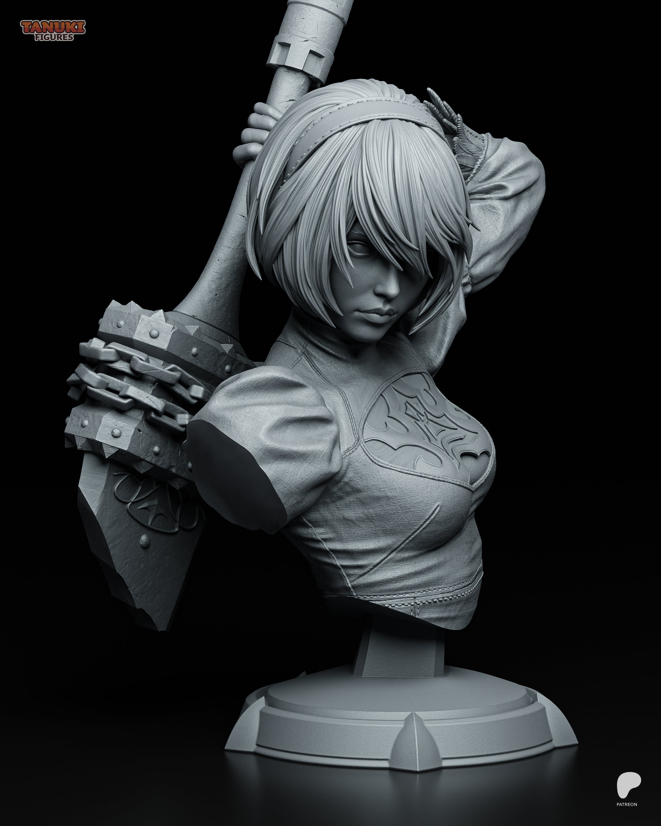 YoRHa No.2 Type B - Nier Automata - 1:6 Scale, Bust