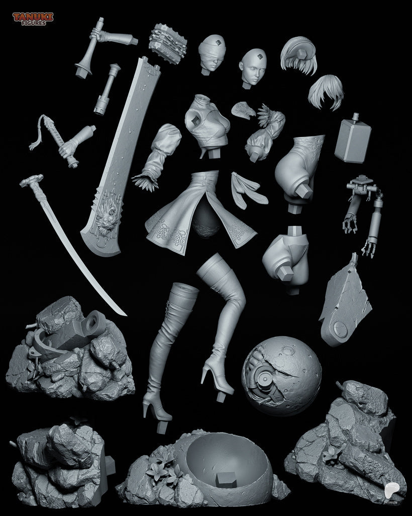 YoRHa No.2 Type B - Nier Automata - 1:6 Scale, Bust