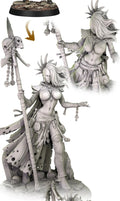 Morwenna Dreadspire - Necromancer of the Withered Path (SFW/NSFW 18+) - 75mm Scale
