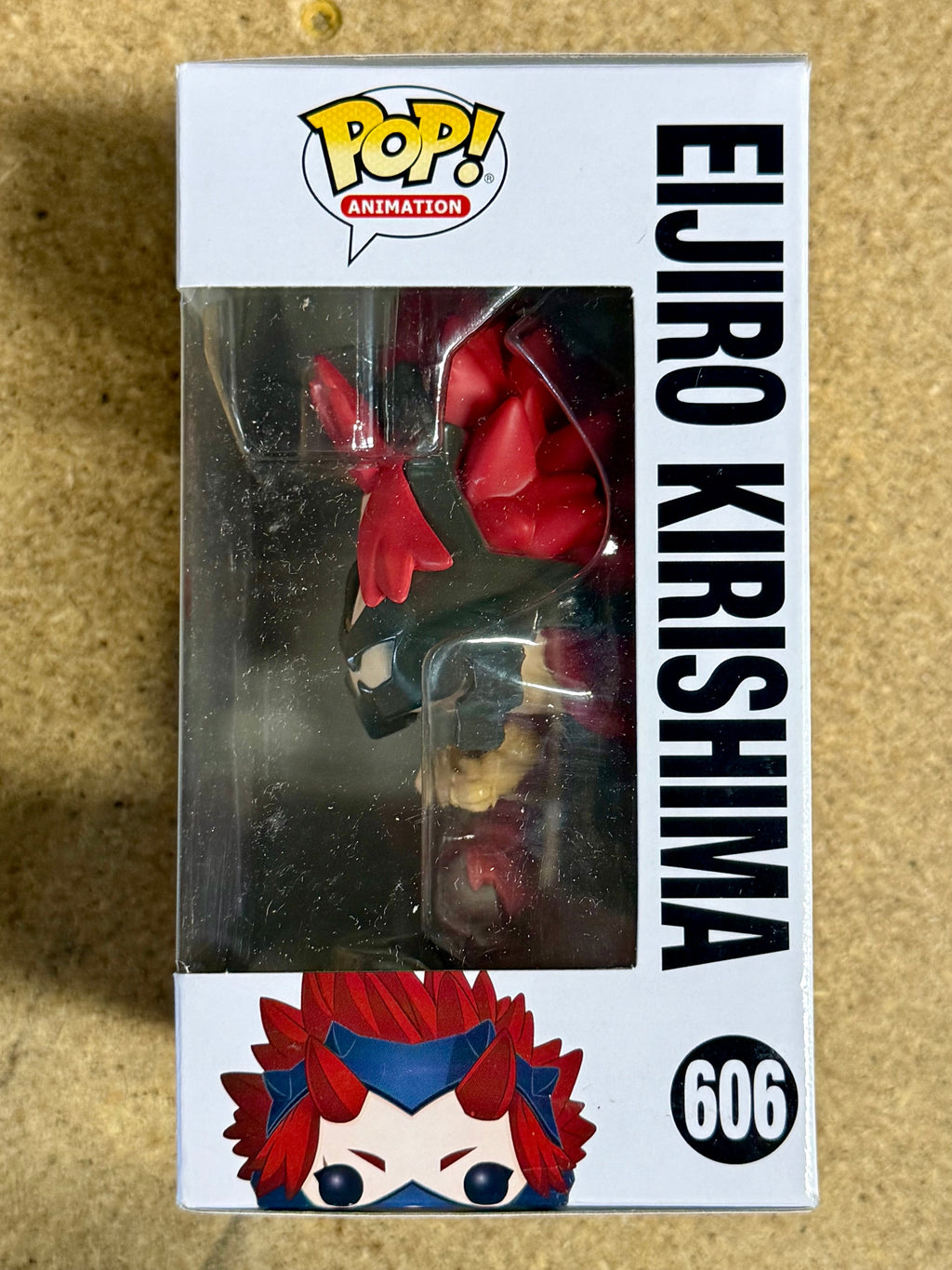 Funko Pop! Animation Eijiro Kirishima #606 My Hero Academia MHA 2019 Unbreakable