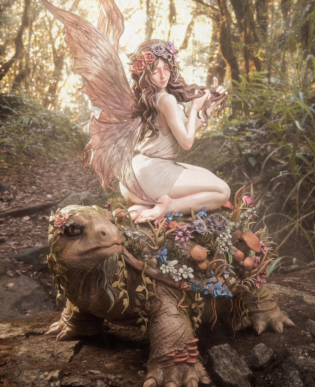 Fairy Blossom - 1:6, 1:9 Scale Figures & Bust