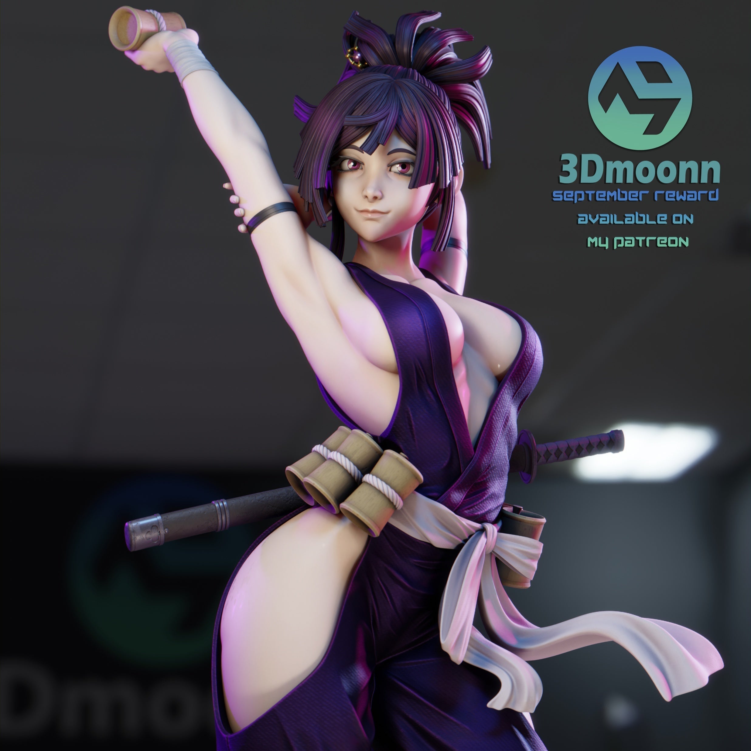 Yuazuriha - Hell's Paradise (SFW/NSFW 18+ Only) - 1:6 Scale