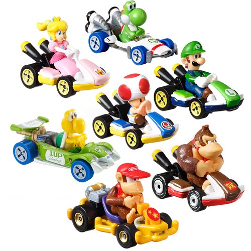 Mario Kart Hot Wheels 2023 Mix 2 Vehicle