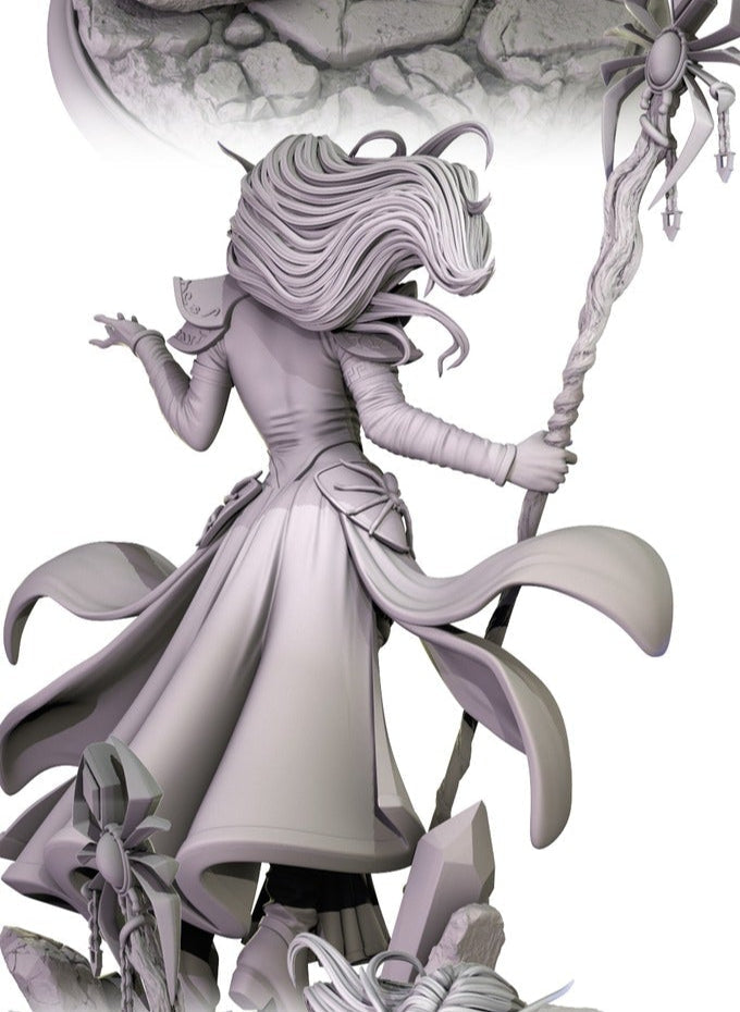 Drismera T'shar - Drow Archmage (SFW/NSFW 18+) - 75mm Scale