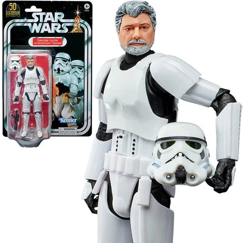 Star Wars The Black Series: George Lucas (in Stormtrooper Disguise) 6" Action Figure