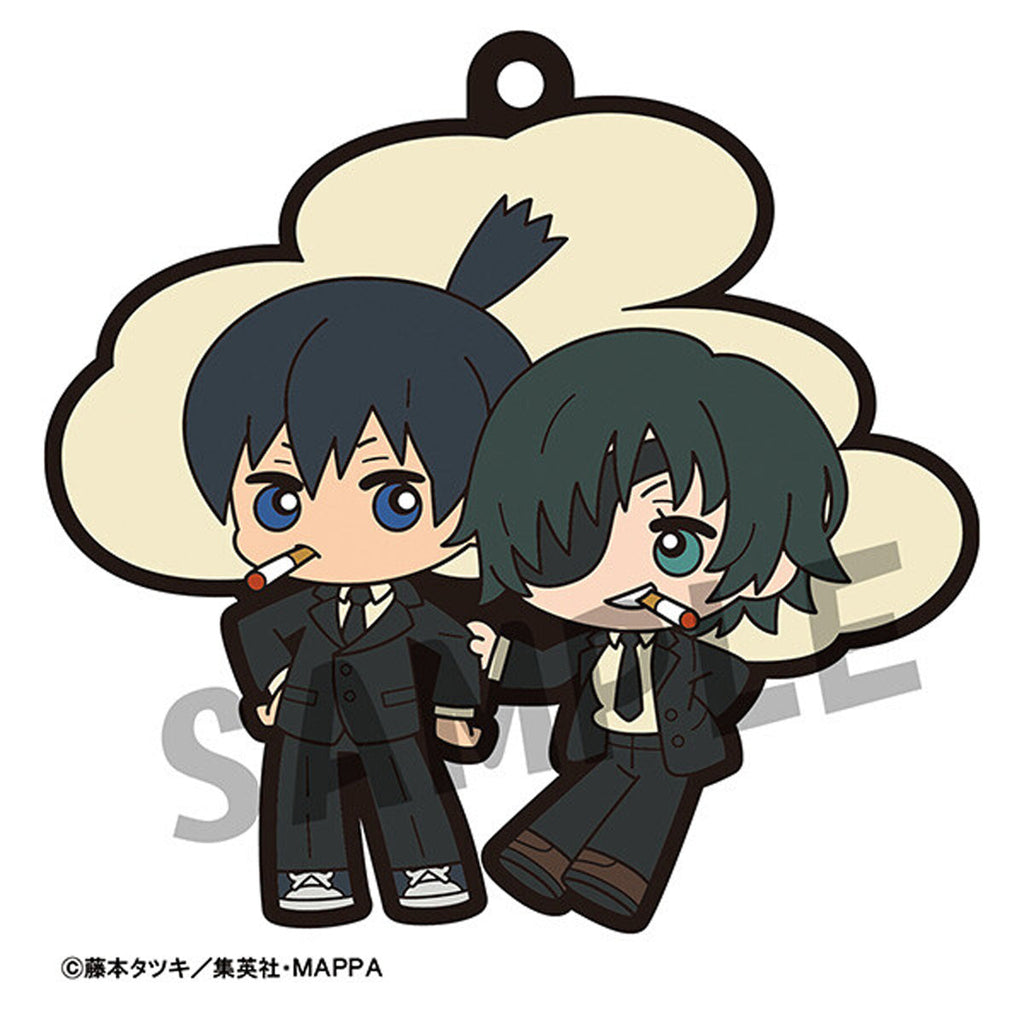 Chainsaw Man Rubber Mascot Keychain Blind box