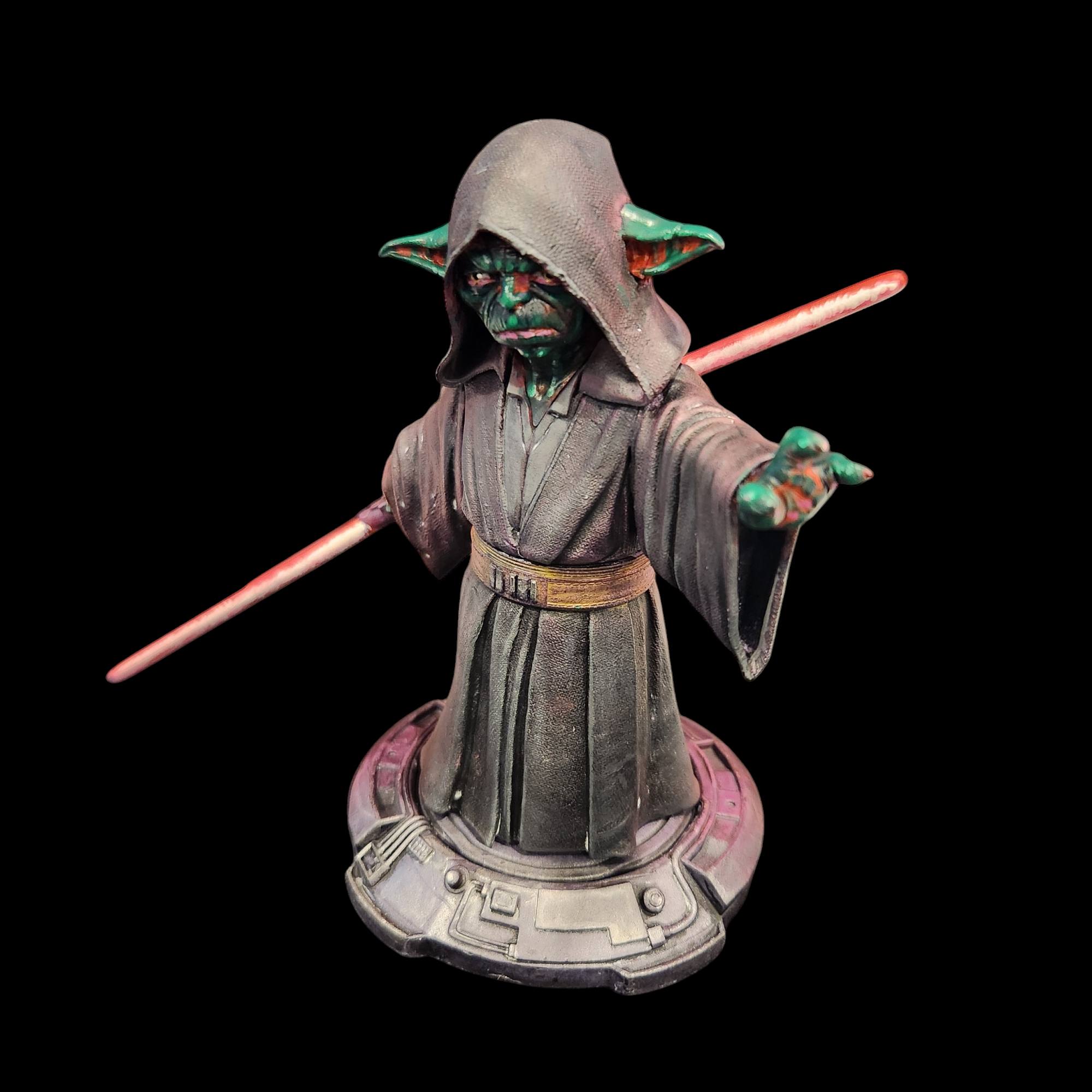 Darth Yoda - SW - 1:6, 1:9 Scale Figures & Bust