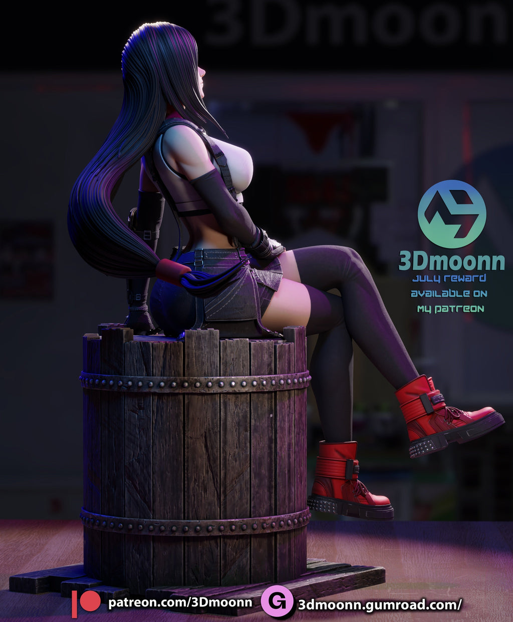 Tifa Lockhart - Final Fantasy VII (SFW/NSFW 18+) - 1:6 Scale
