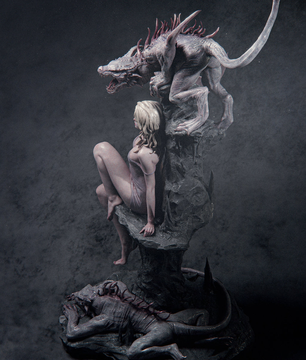 Elegy of the Wyrm - CA3D Original Figure - 1:6, 1:9 Scale Figures & Bust