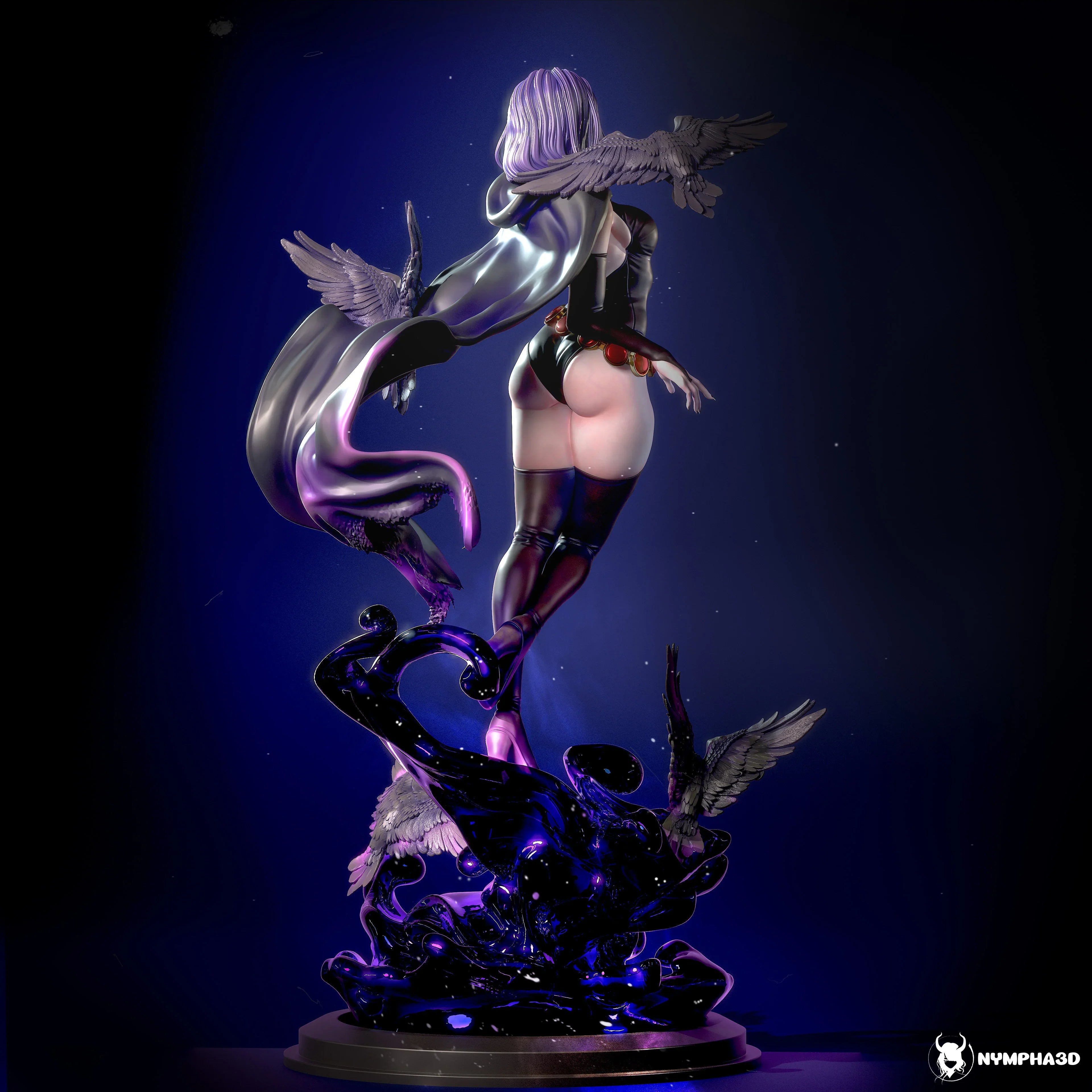 Raven - Teen Titans - DC Comics (SFW/NSFW 18+ Only) - 1:6 Scale Figure