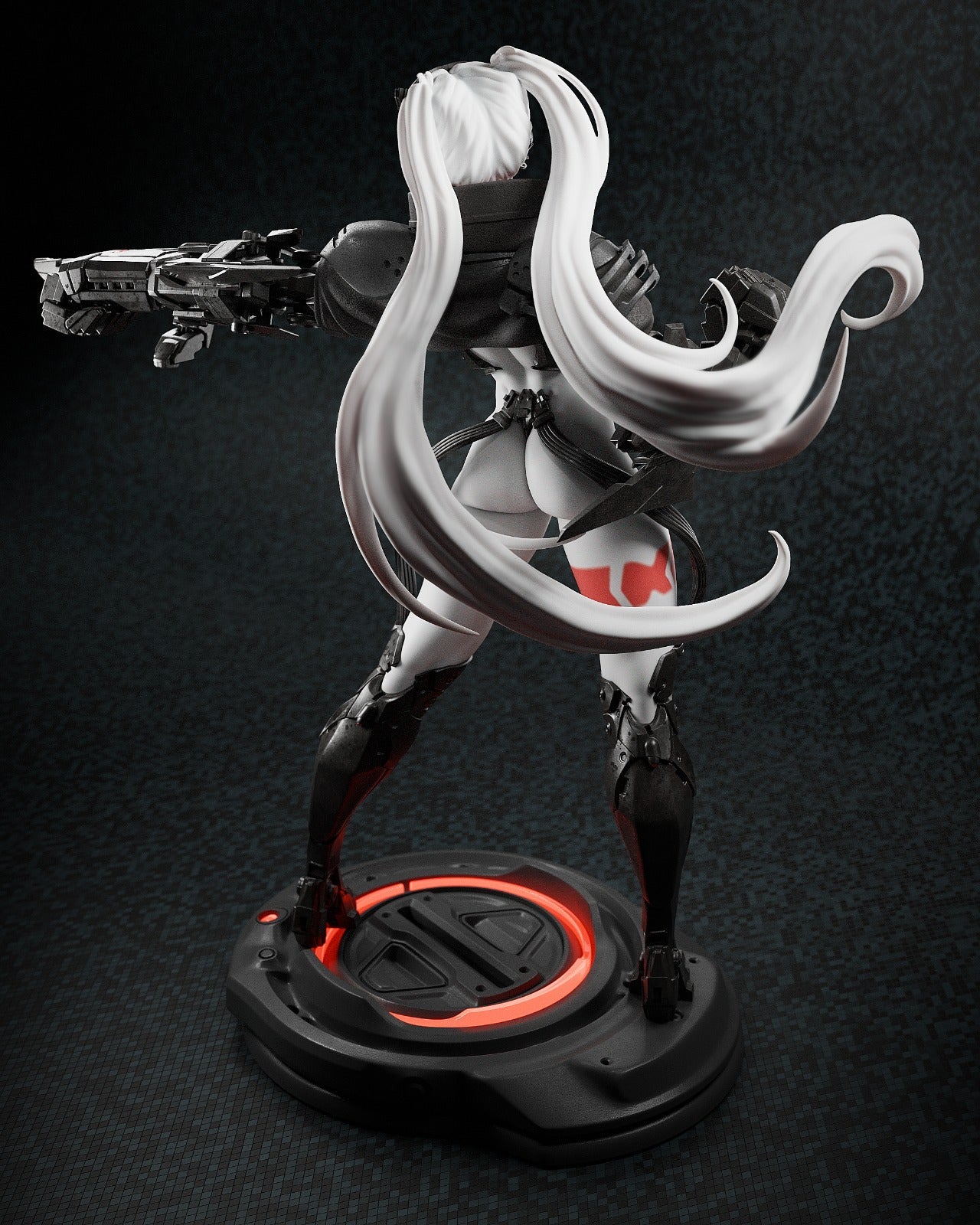 Rebecca Smasher - Cyberpunk: Edgerunners (SFW/NSFW 18+Only) - 1:6, 1:9 Scale Figures & Bust