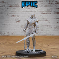 Slave Half-Drow Master – Dark Elf Warlord Miniatures