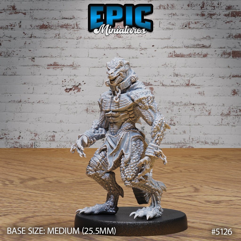 Lizardfolk Slave Miniatures
