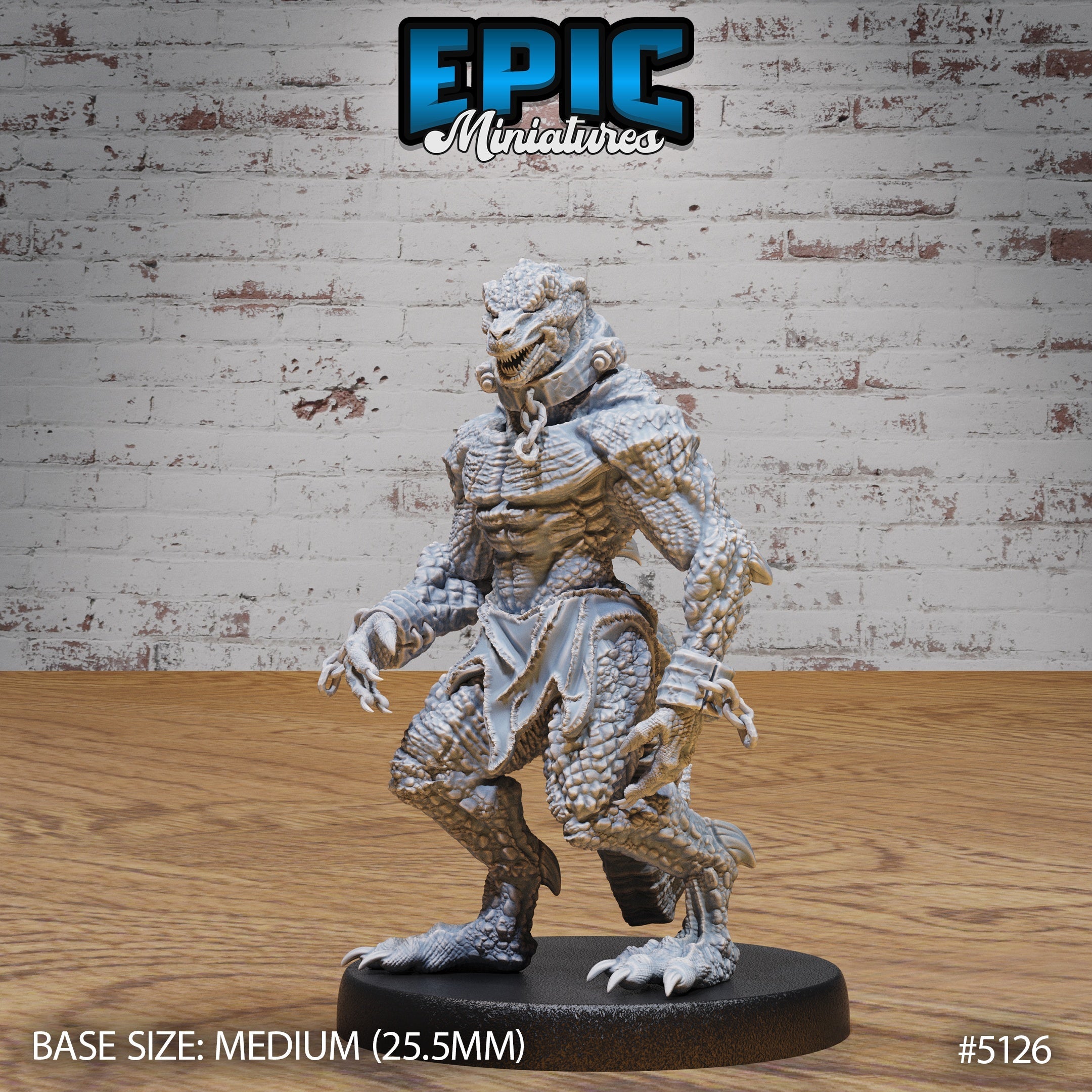 Lizardfolk Slave Miniatures