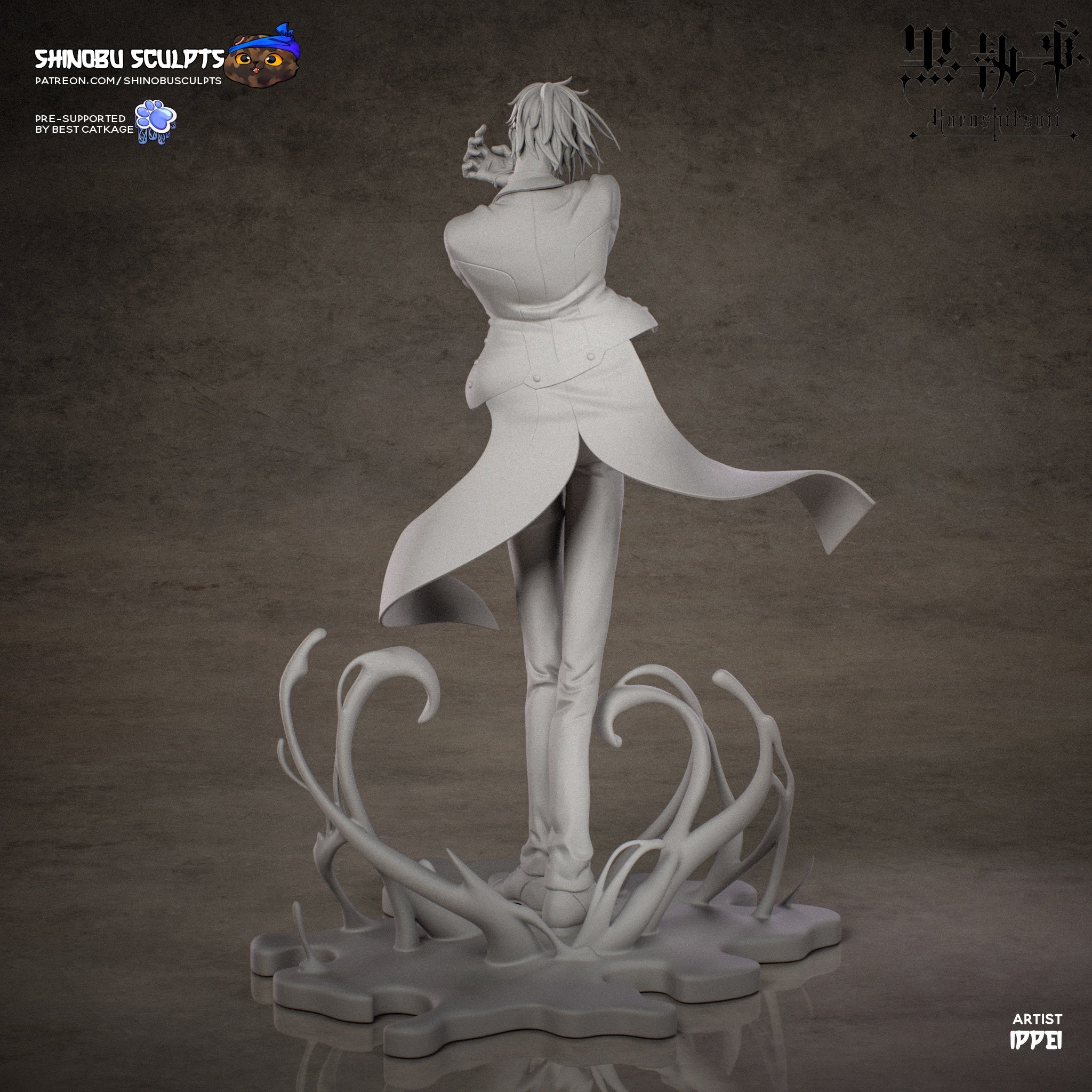Sebastian Michaelis -  Black Butler - 1:8 Scale