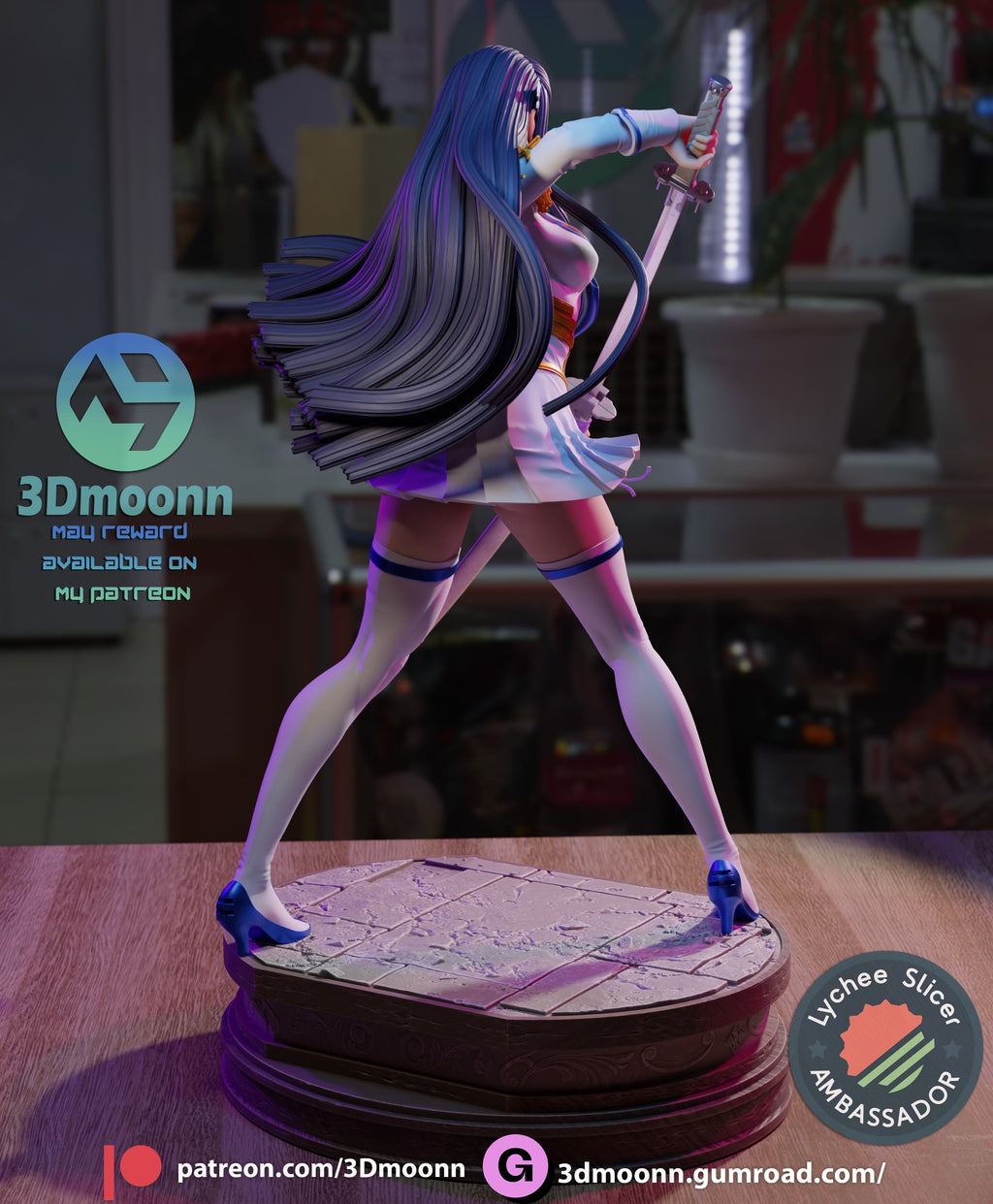 Satsuki Kiryuin - Kill La Kill / Akame Ga Kill! (SFW/NSFW 18+ Only) - 1:6 Scale