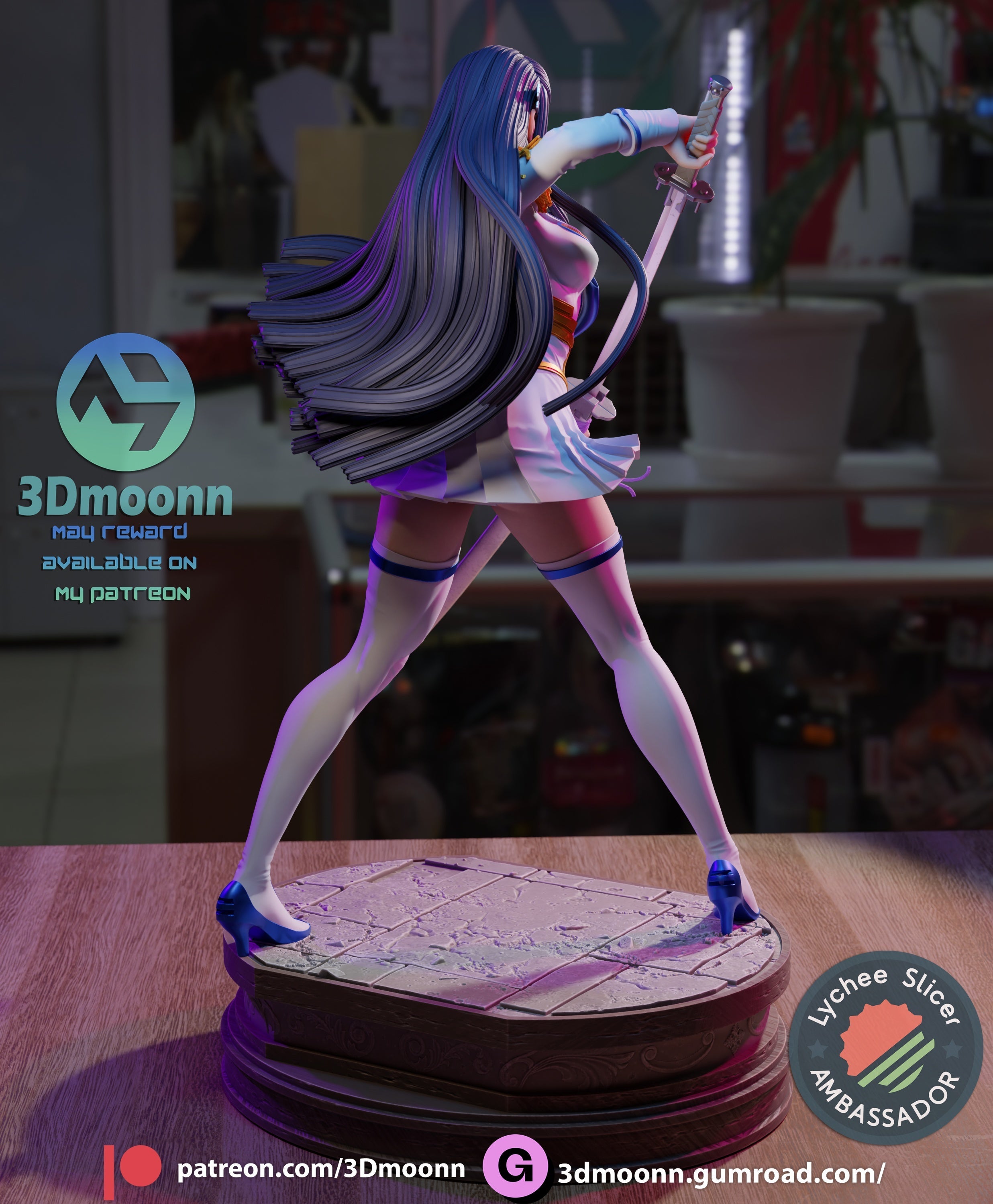 Satsuki Kiryuin - Kill La Kill / Akame Ga Kill! (SFW/NSFW 18+ Only) - 1:6 Scale