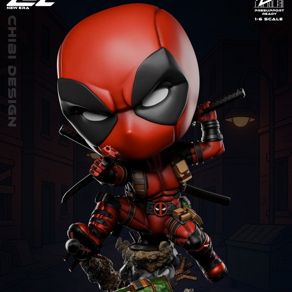 Chibi Deadpool - Marvel Comics