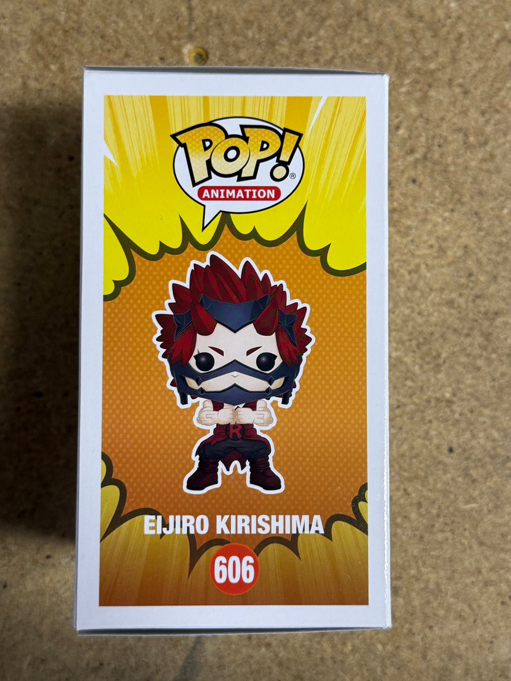 Funko Pop! Animation Eijiro Kirishima #606 My Hero Academia MHA 2019 Unbreakable