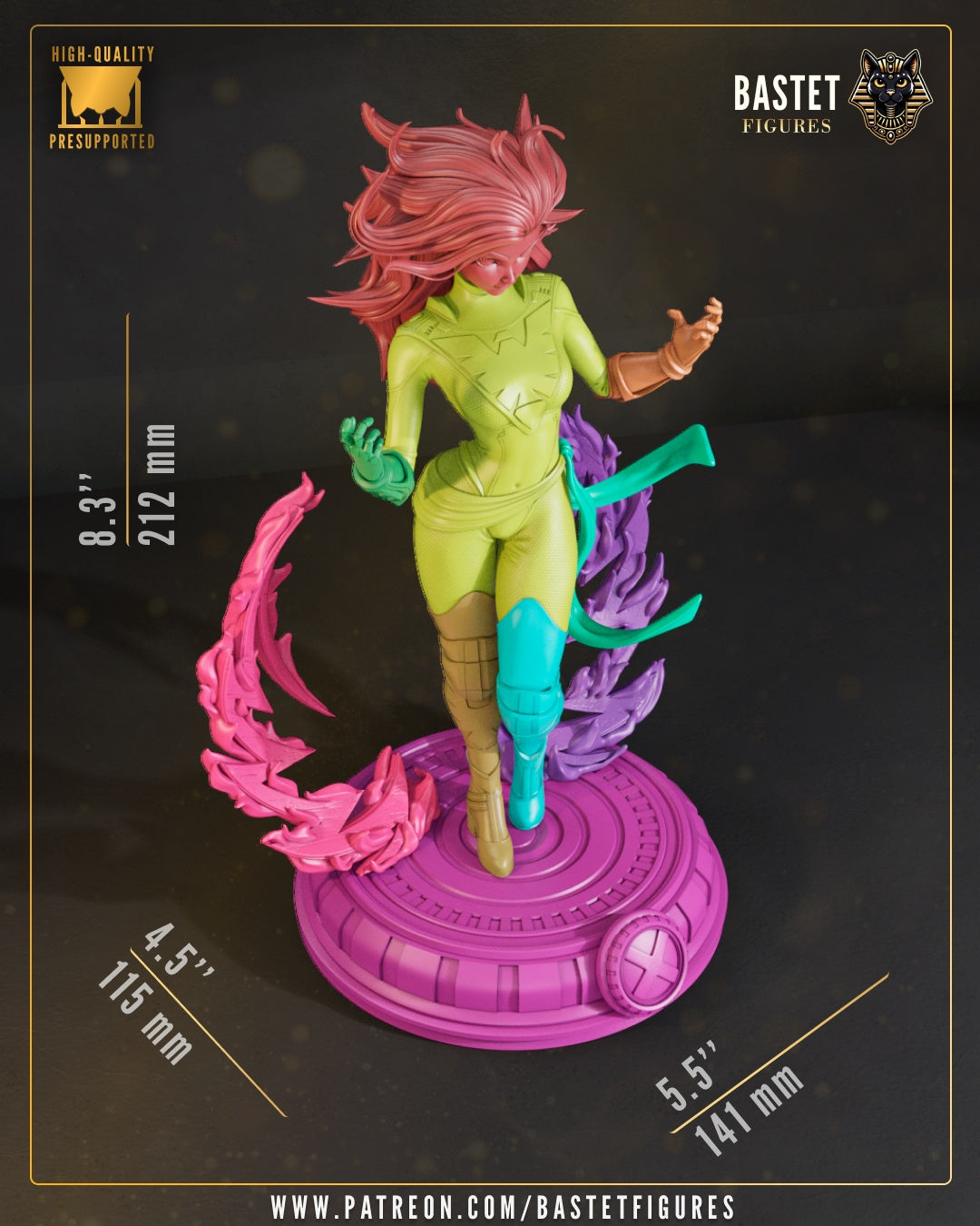 Dark Phoenix - Marvel Comics / X-Men - 1:10 Scale Figure & Bust