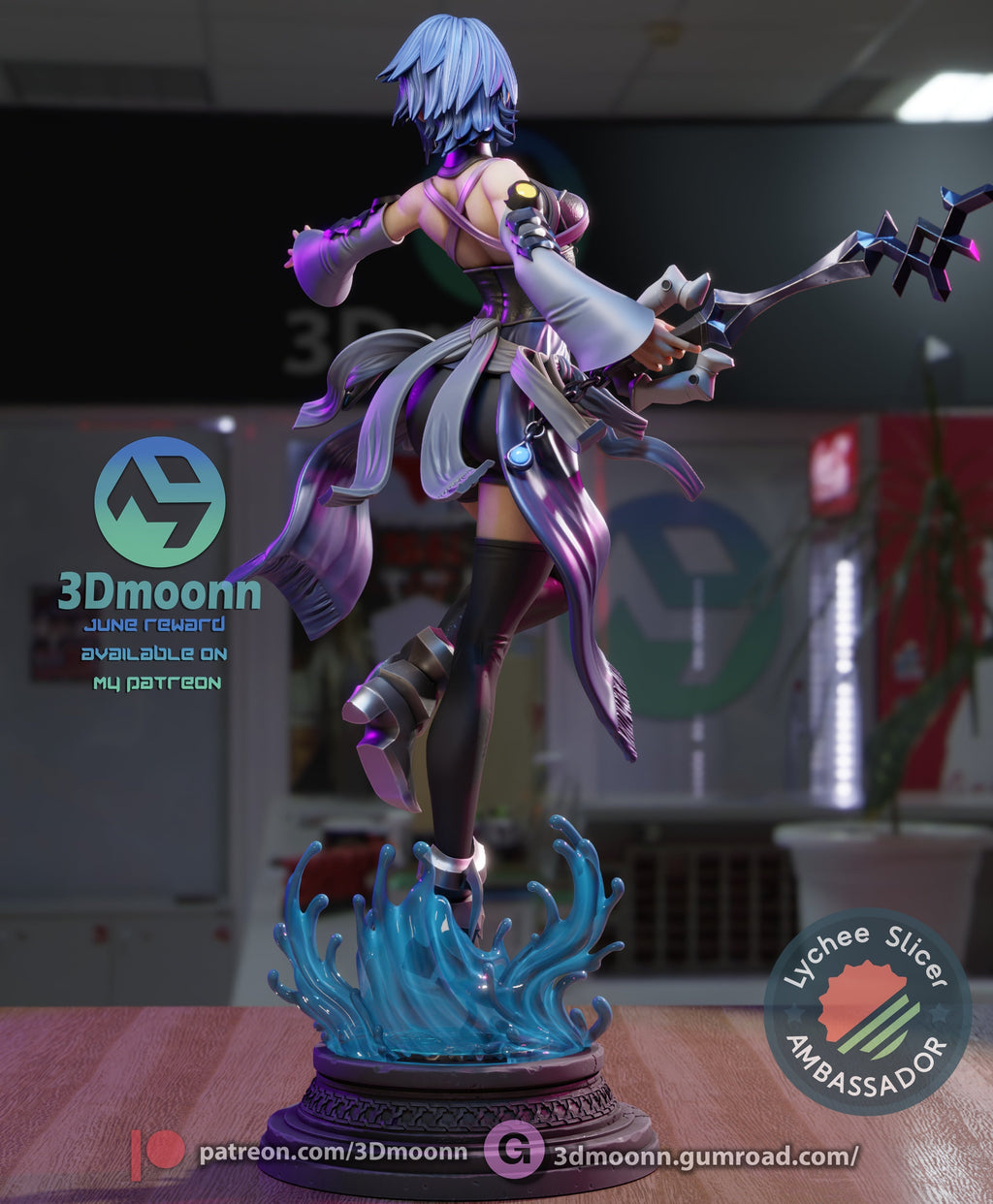 Aqua - Kingdom Hearts - 1:6 scale