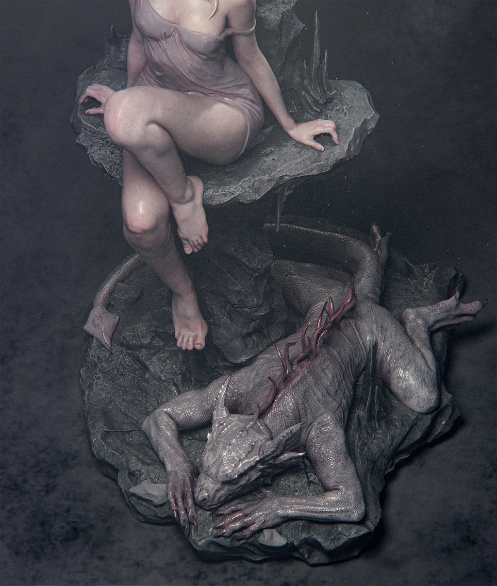 Elegy of the Wyrm - CA3D Original Figure - 1:6, 1:9 Scale Figures & Bust