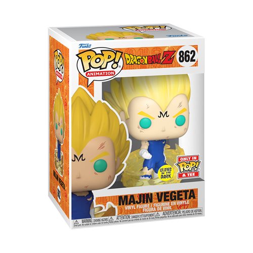 Funko POP! Majin Vegeta POP & T-Shirt
