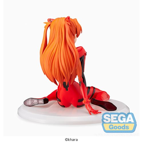 Evangelion: 3.0+1.0 Thrice Upon a Time Asuka Shikinami Super Premium Statue