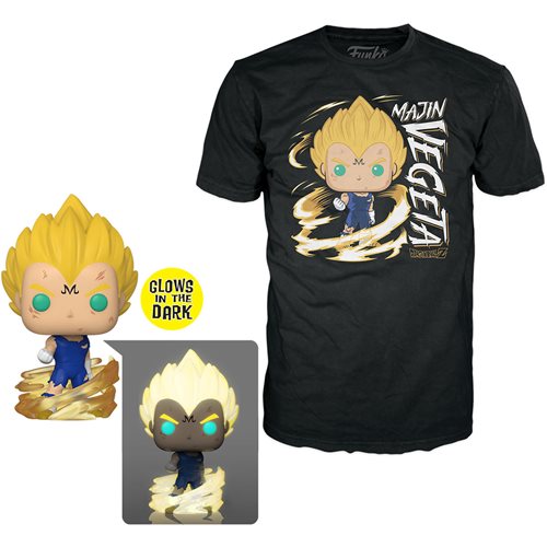 Funko POP! Majin Vegeta POP & T-Shirt