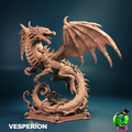 Vesperion, Celestial Dragon Miniature & Bust